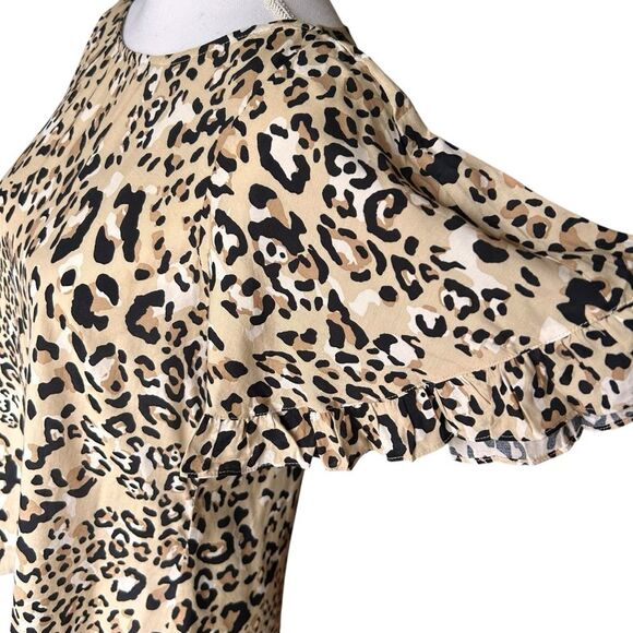 SEED Heritage Animal Leopard Print Top Sz6 New - Picture 4 of 9